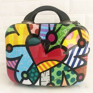 Britto Collection by Heys - 12” HEART hard side Beauty Case